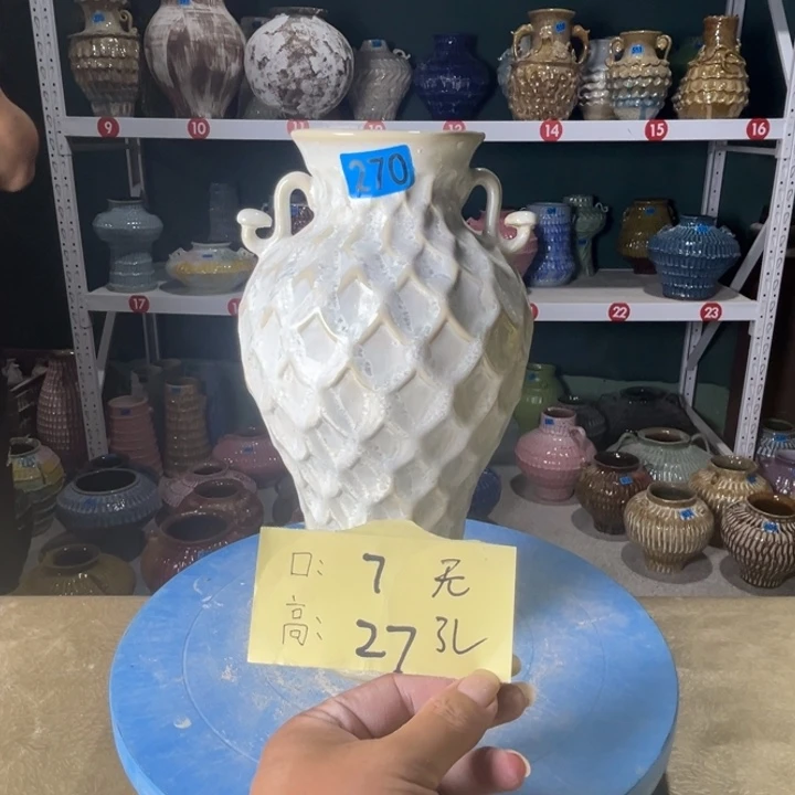 景德镇陶瓷花盆花器270