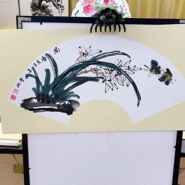 国画张圣敏先生纯手绘作品