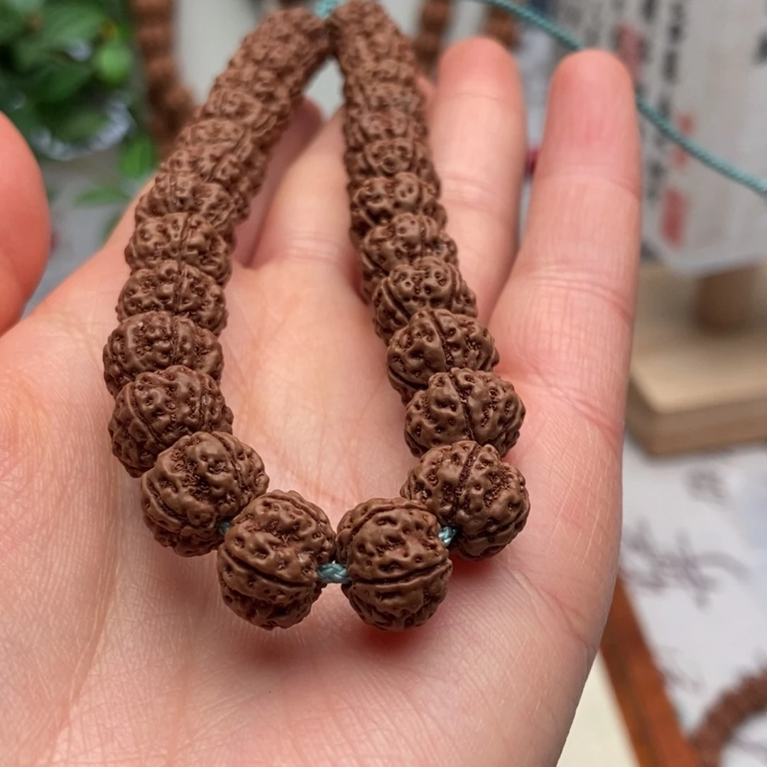 金刚菩提把件无***苏凹底梅花单圈