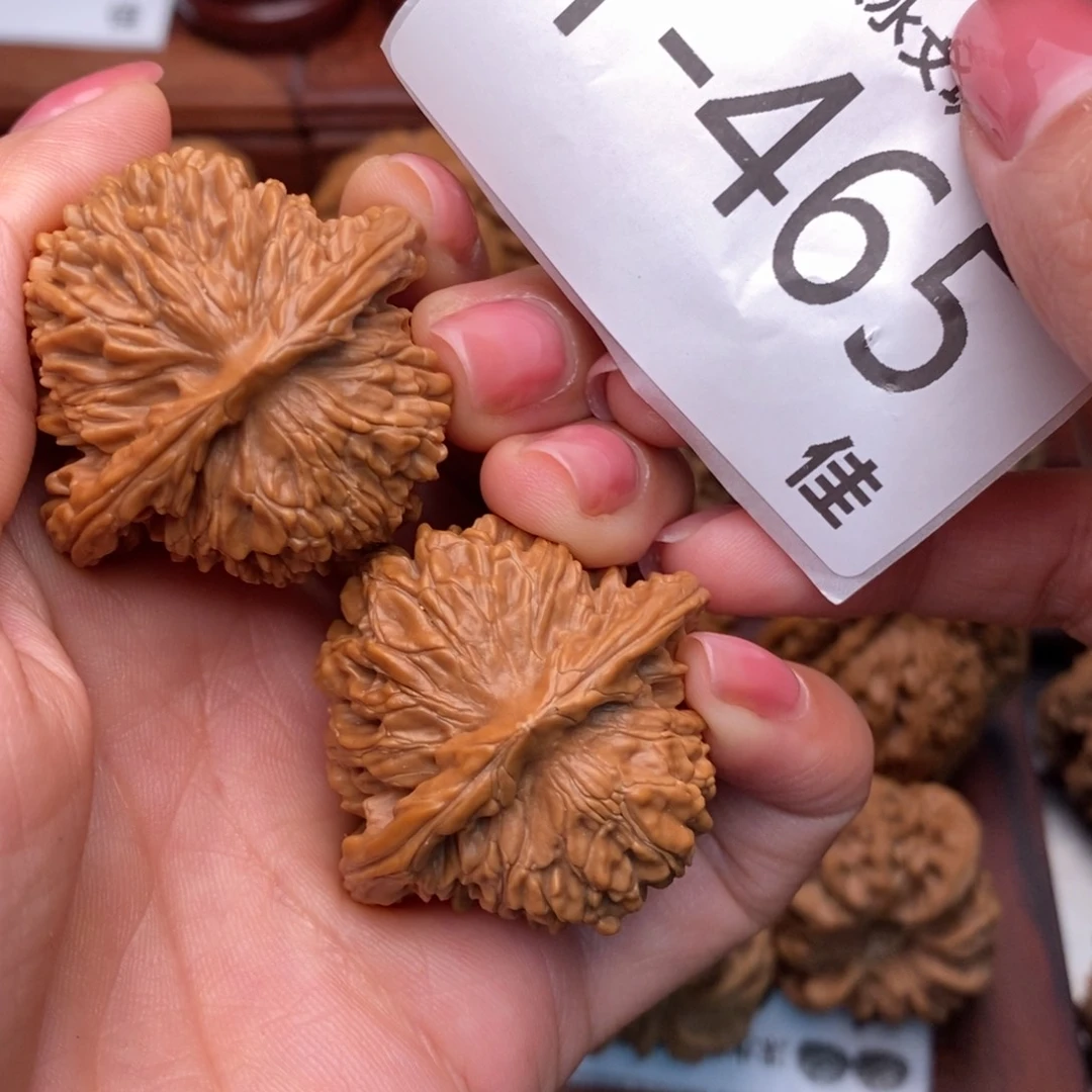 文玩核桃把件39四座楼