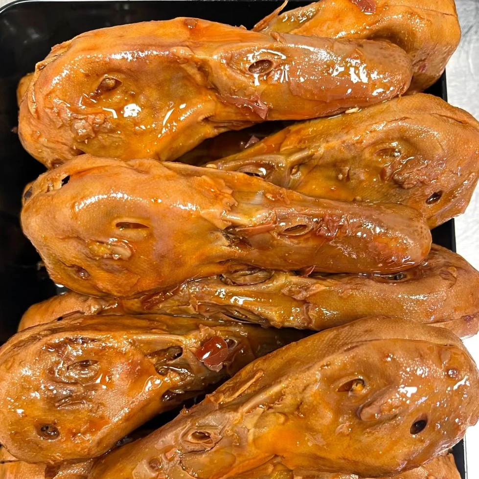 重庆地道家乡特产麻辣口味卤鸭头 开袋即食