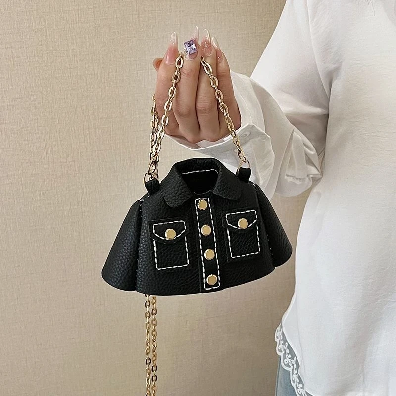 皮夹克手工diy编织材料包自制手缝零钱包质感时尚百搭斜挎包