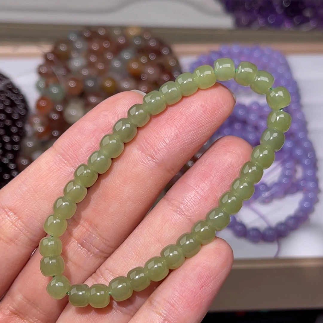 水晶手链未镶嵌和田030