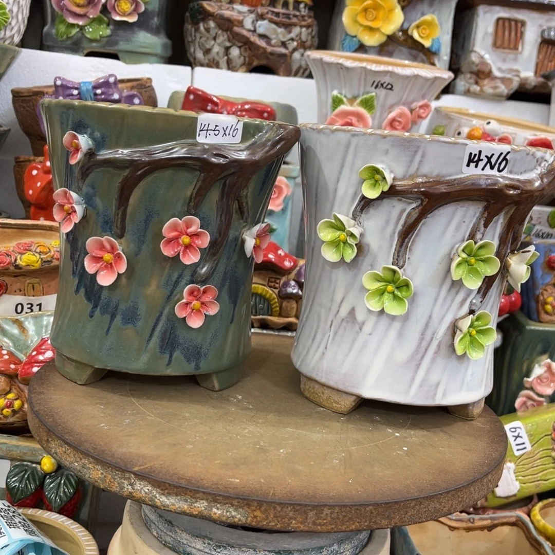 粗陶多肉花盆花盆