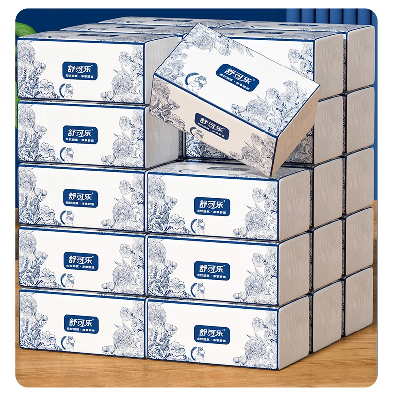 舒可乐新人专享抽纸纸巾家庭必备卫生纸家用装纸巾精品家居生活用