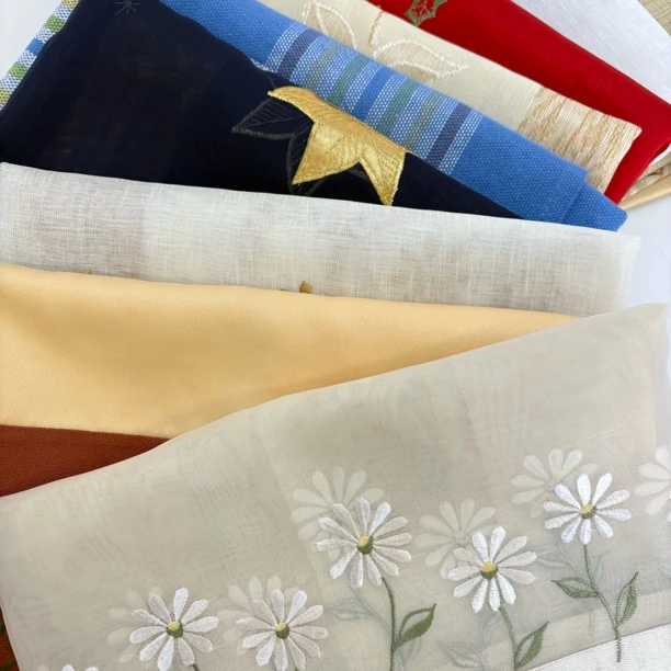 H1541 外单微瑕桌布1条 尺寸约80*80cm