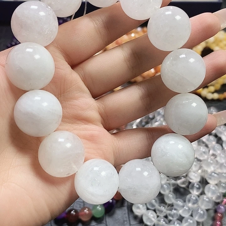 未镶嵌手链水晶白幽