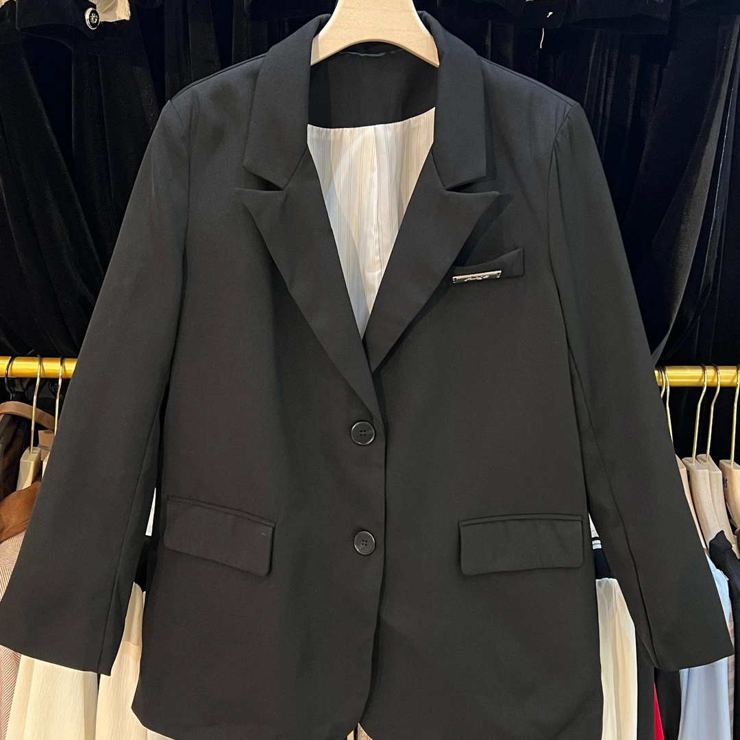 【孤品】oversize西服上衣正装秋季正肩外套YP18