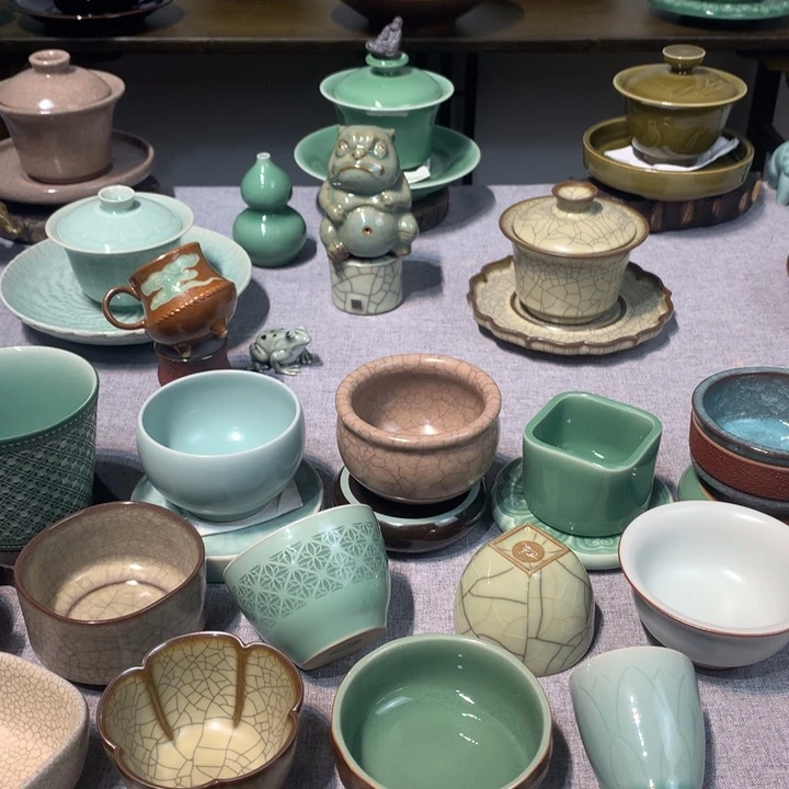 声****龙泉青瓷手工制作