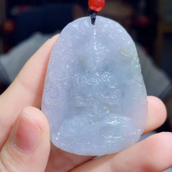 翡翠未镶嵌吊坠(不含链)A164