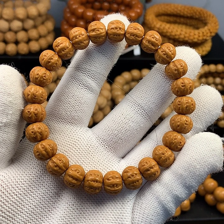 猴头核桃手串猴头