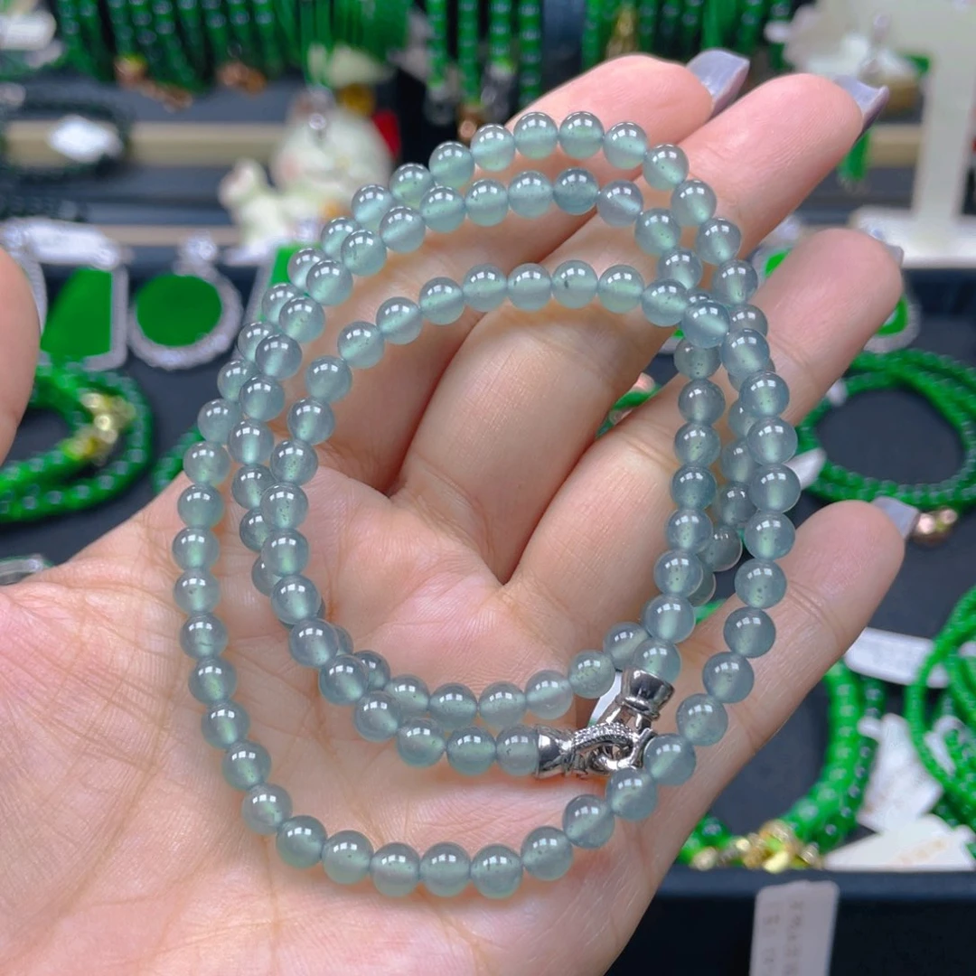 颈饰未镶嵌翡翠项链5