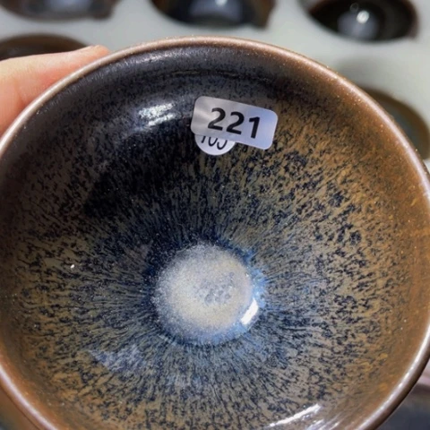 茶盏原矿原釉柴烧建盏