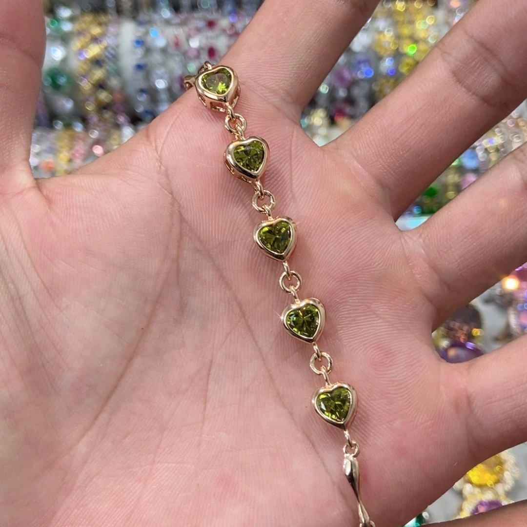 6锆石（处理）手链