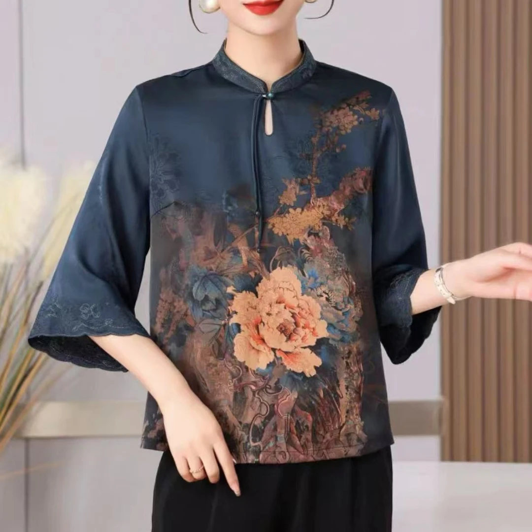 3-021-47新款舒适时尚印花小衫FL