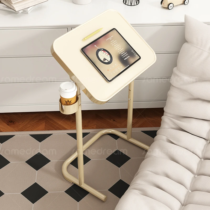 沙发边几可移动小桌子出租房专用家用简约升降床边桌床头置物架子
