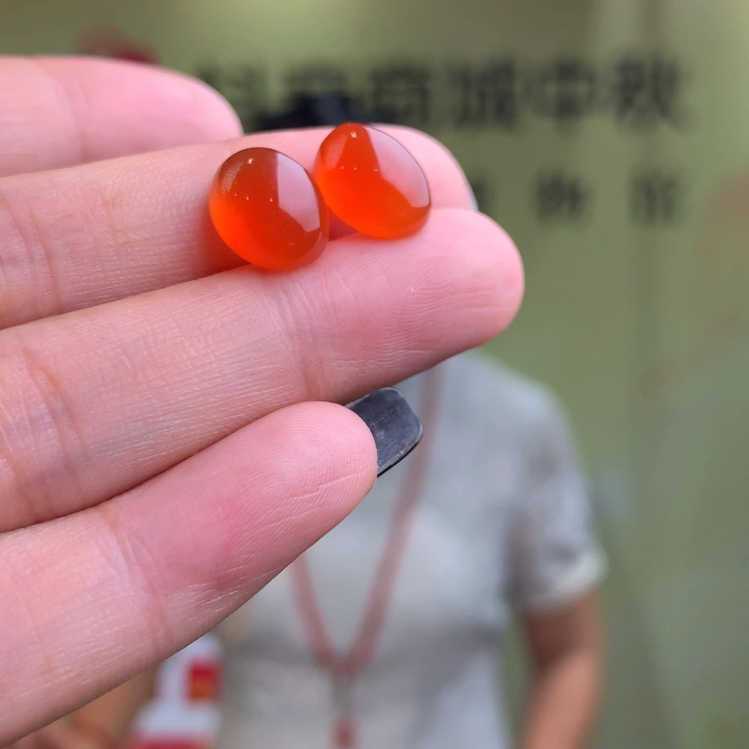 南红玛瑙未镶嵌南红玛瑙河湾冰红蛋面