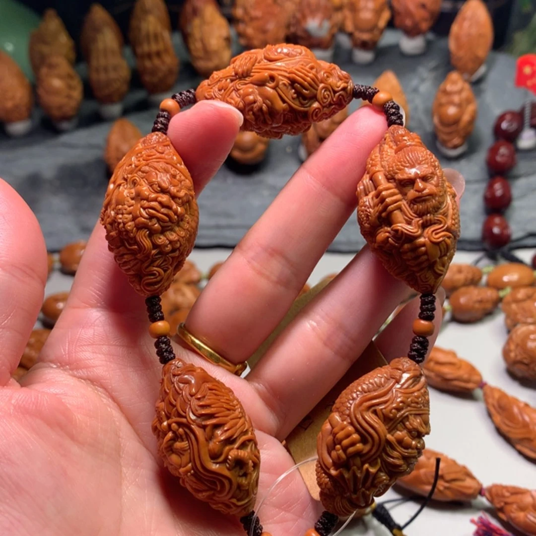 【闪购商品】橄榄核手串/手链之**豪四大天王战大圣