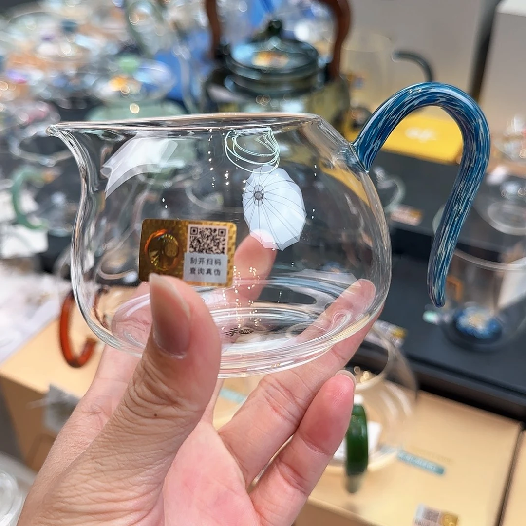 禾器黛蓝淡然公道杯