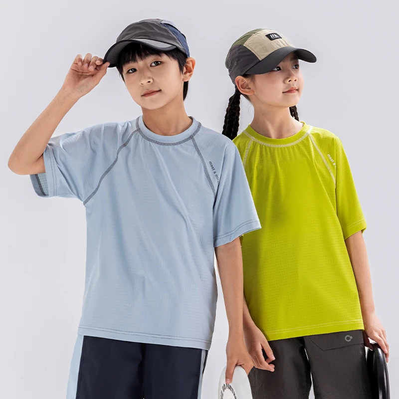 【2025夏款上新】男童短袖中大儿童运动休闲夏季薄款T女童夏装半袖