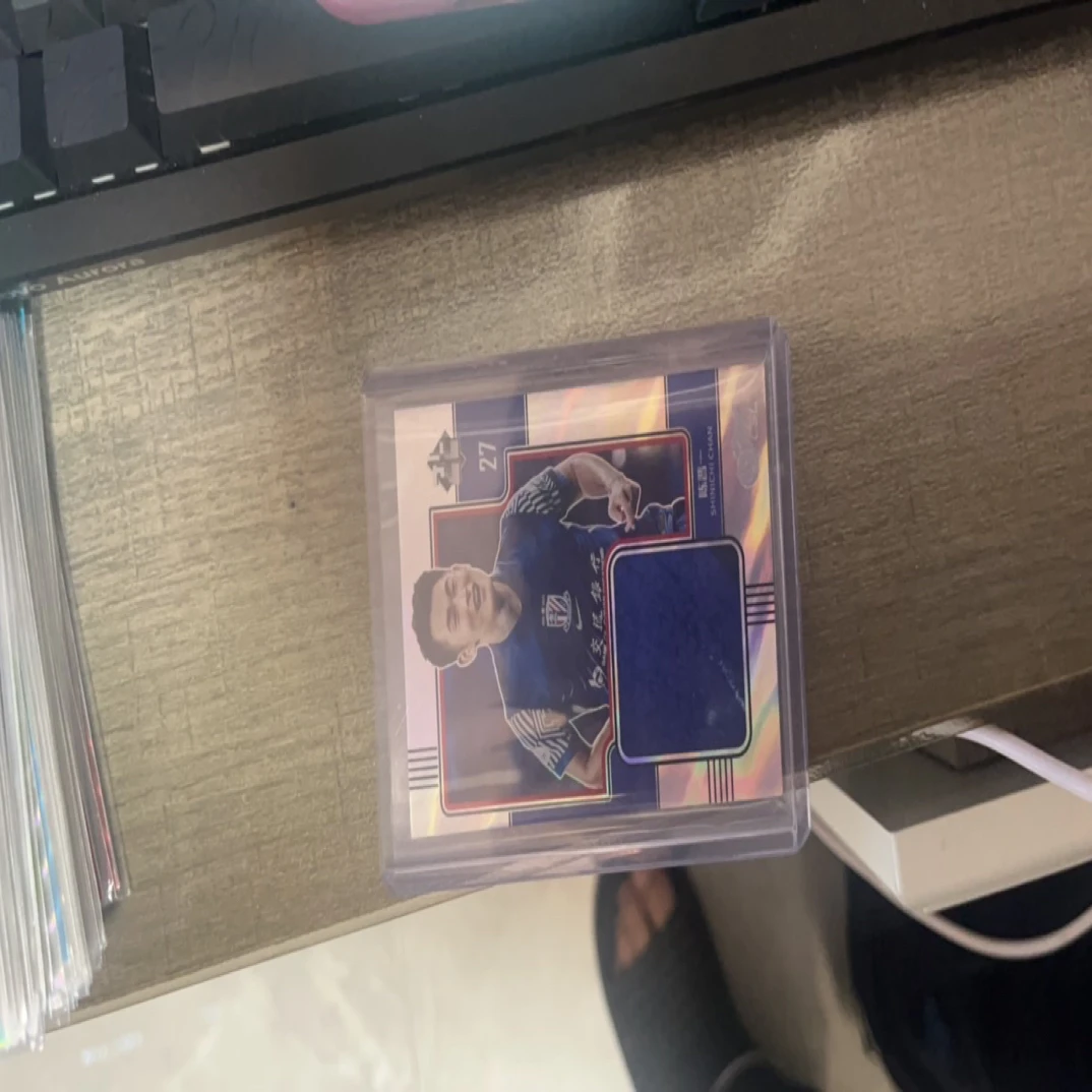 正版中超球星卡 陈