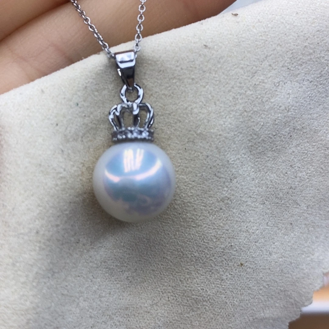 淡水珍珠未镶嵌吊坠(赠链)