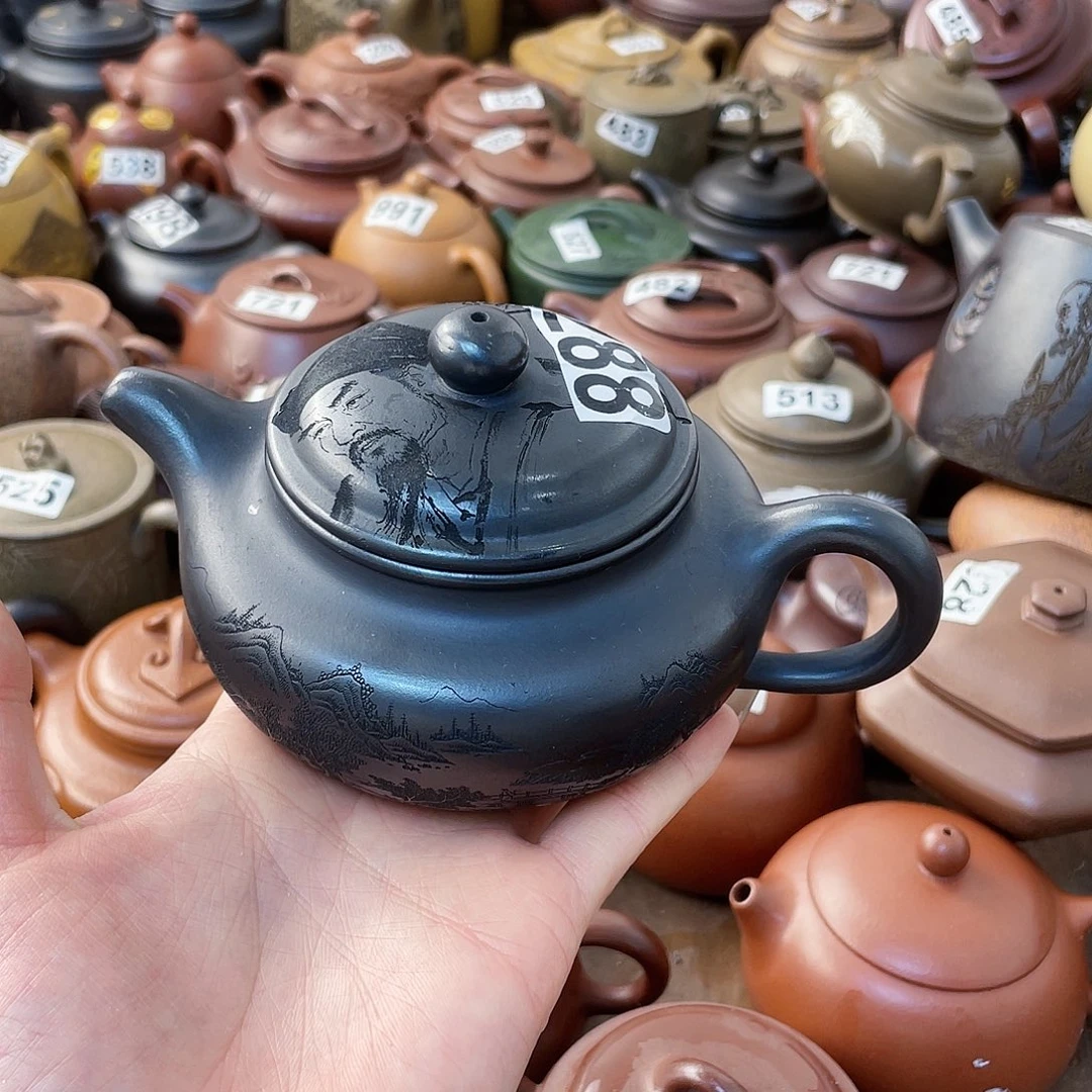 茶壶紫砂紫砂微瑕