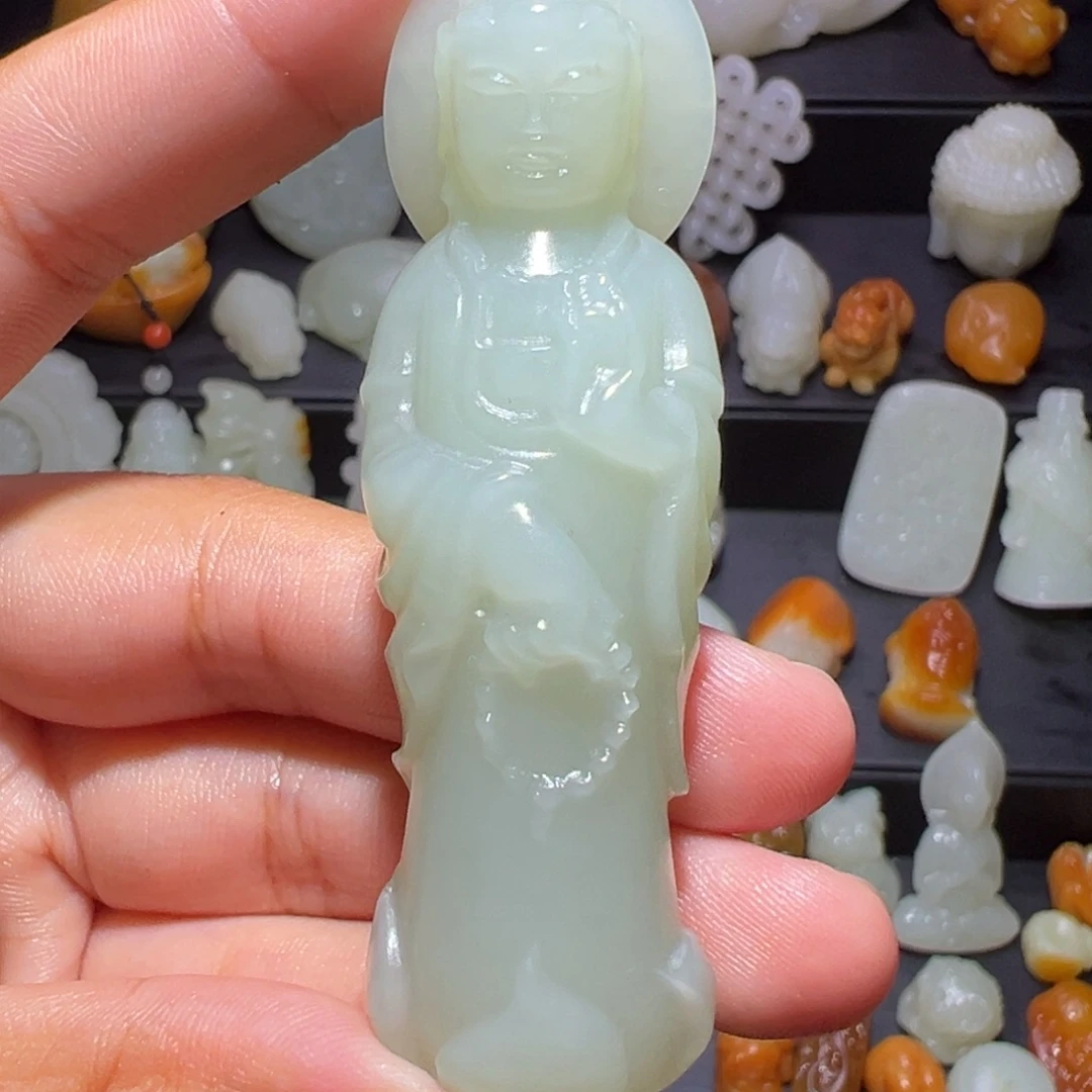 心***醉未镶嵌和田玉挂件