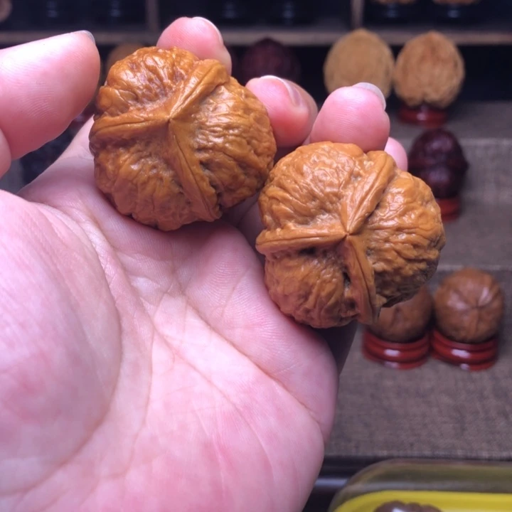 把件橄榄核29粗筋三棱