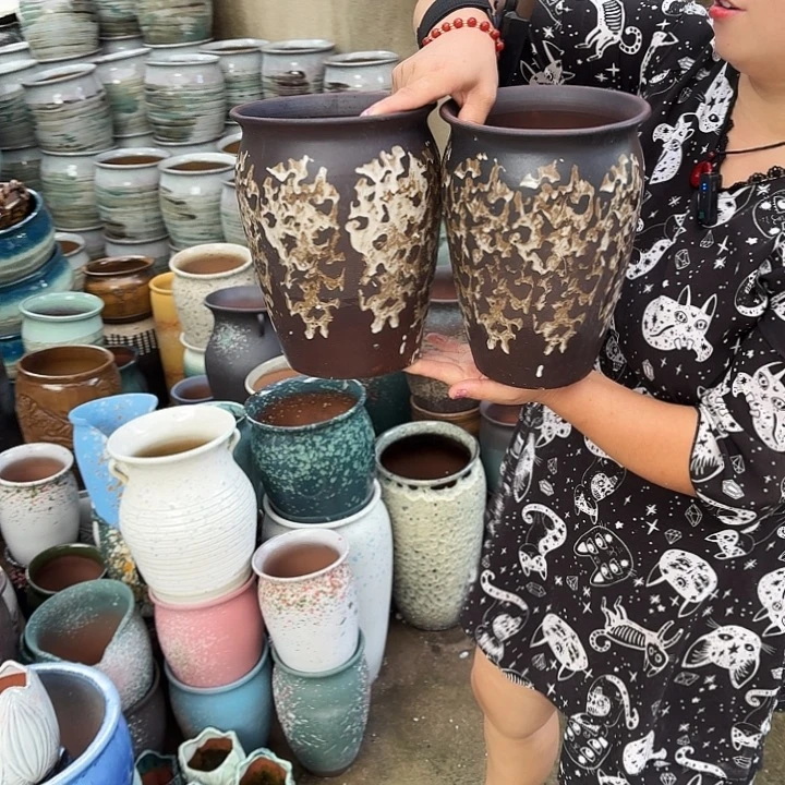 口17高23两个盆子。