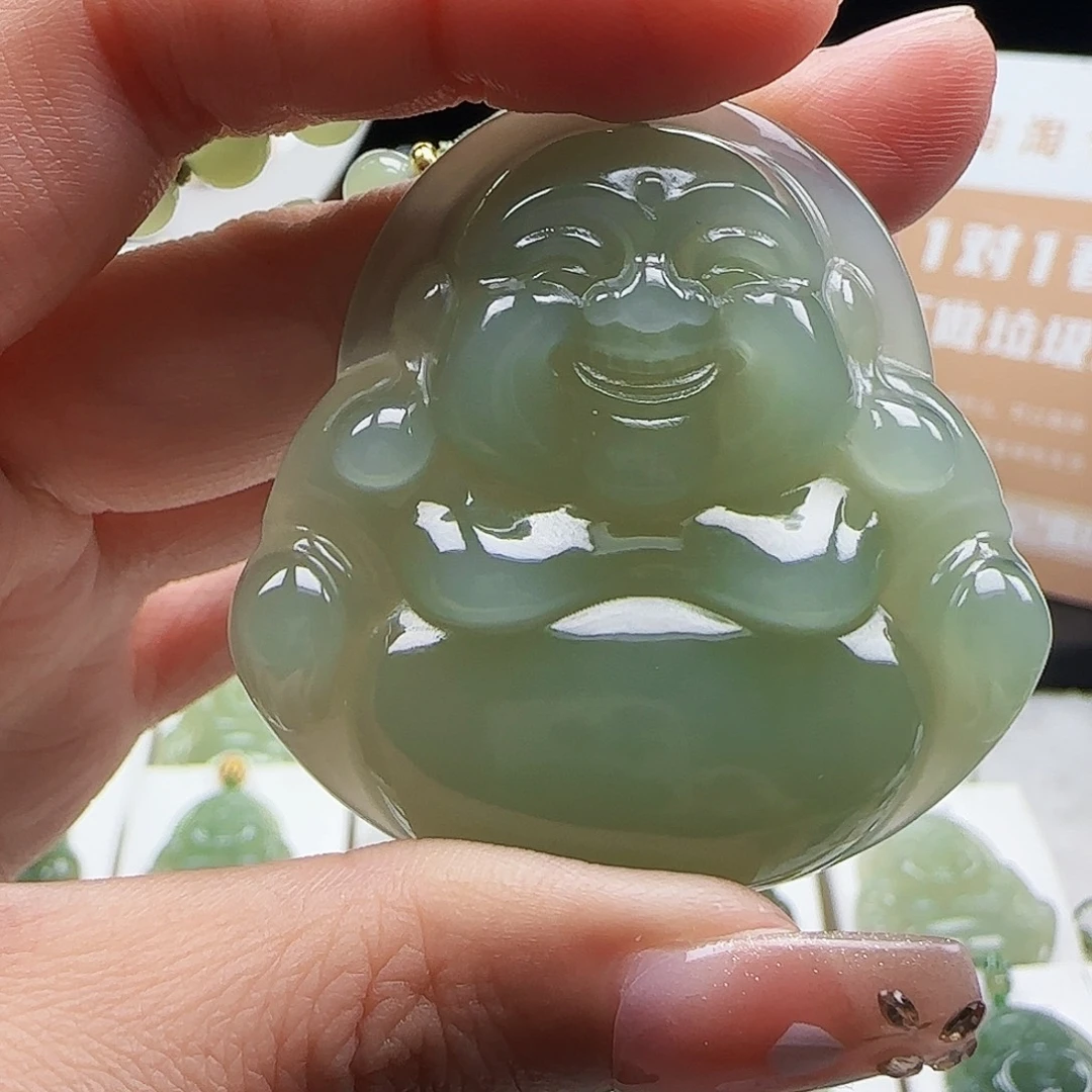 可***啡和田玉未镶嵌颈饰50