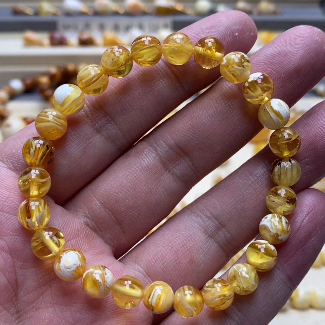 琥珀未镶嵌珠宝奇石