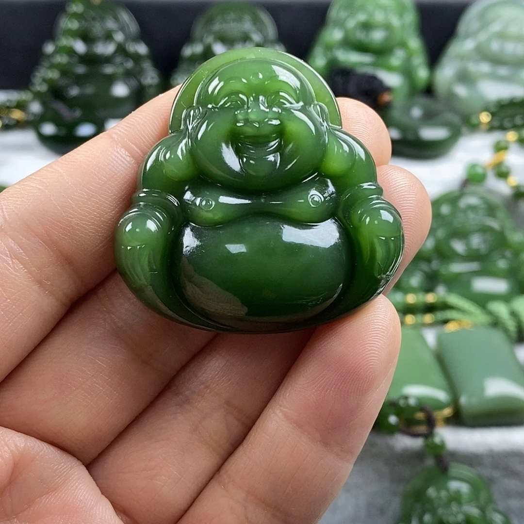 和田玉（碧玉）未镶嵌颈饰