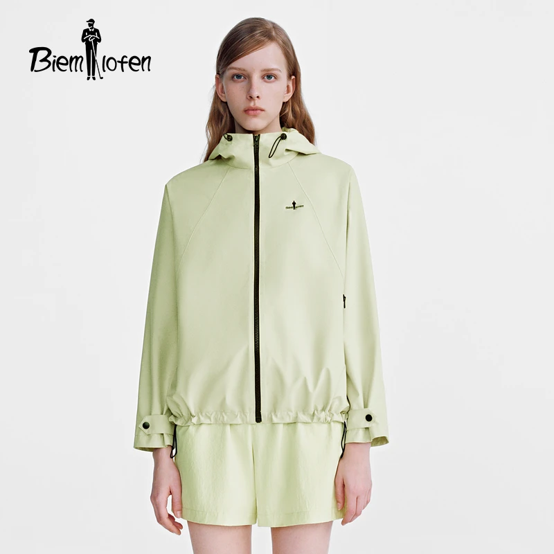【商场同款新品】比音勒芬2025春季新款女士轻运动防水透湿夹克外套