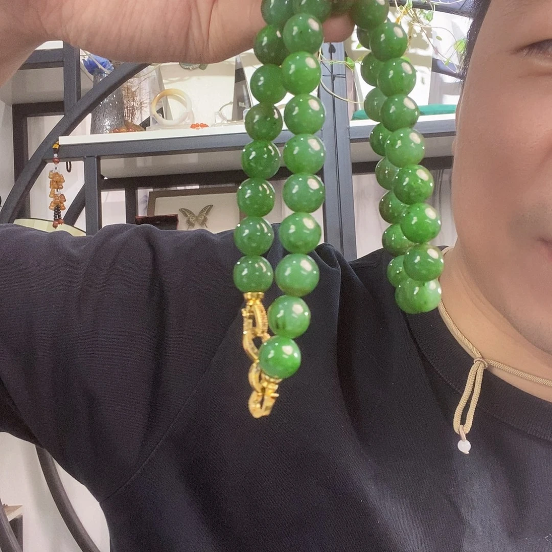 和田玉未镶嵌颈饰卡12