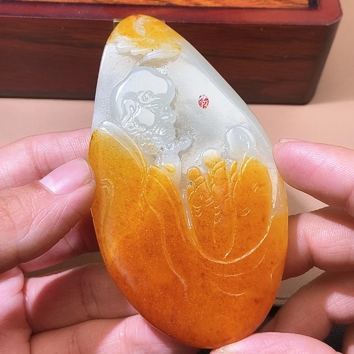 和田玉颈饰未镶嵌HX