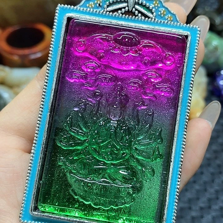 滴血莲花菩提把件