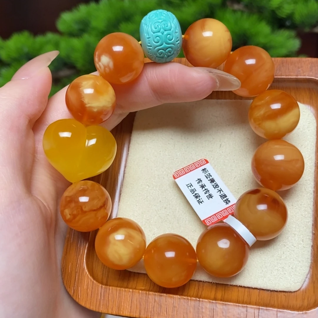 【闪购商品】未镶嵌蜜蜡手链手串