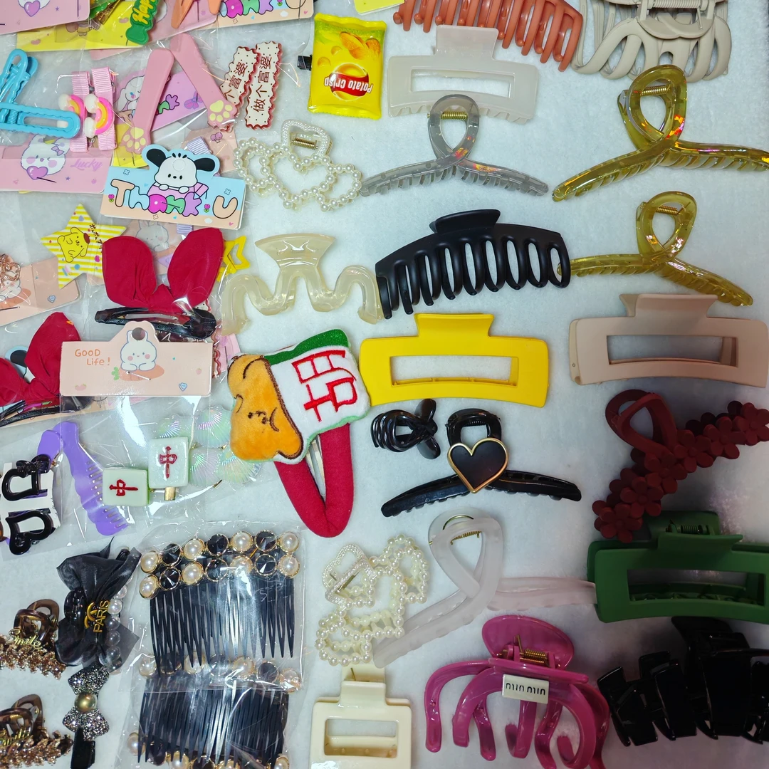 抓夹女森系发夹原创设计头饰大抓夹简约瑞丽风盘发夹