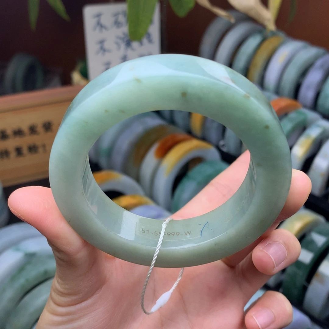 未镶嵌手镯定制翡翠定制不退不换