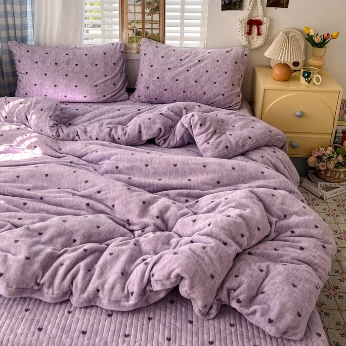 【床盖款牛奶绒四件套】直播时长有限会存在未展示商品介意勿拍