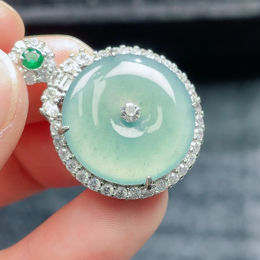 翡翠颈饰未镶嵌322，