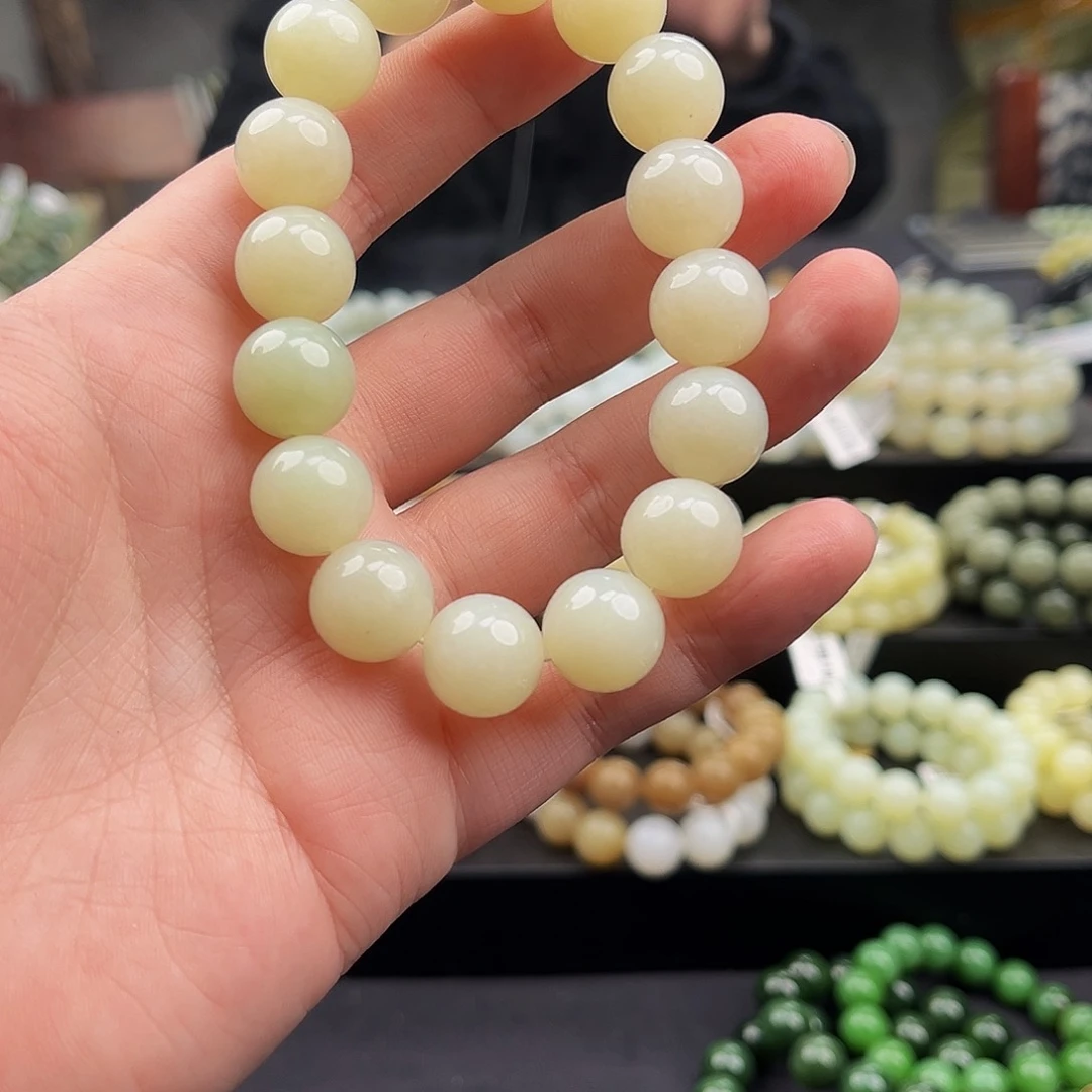 和田玉手串未镶嵌