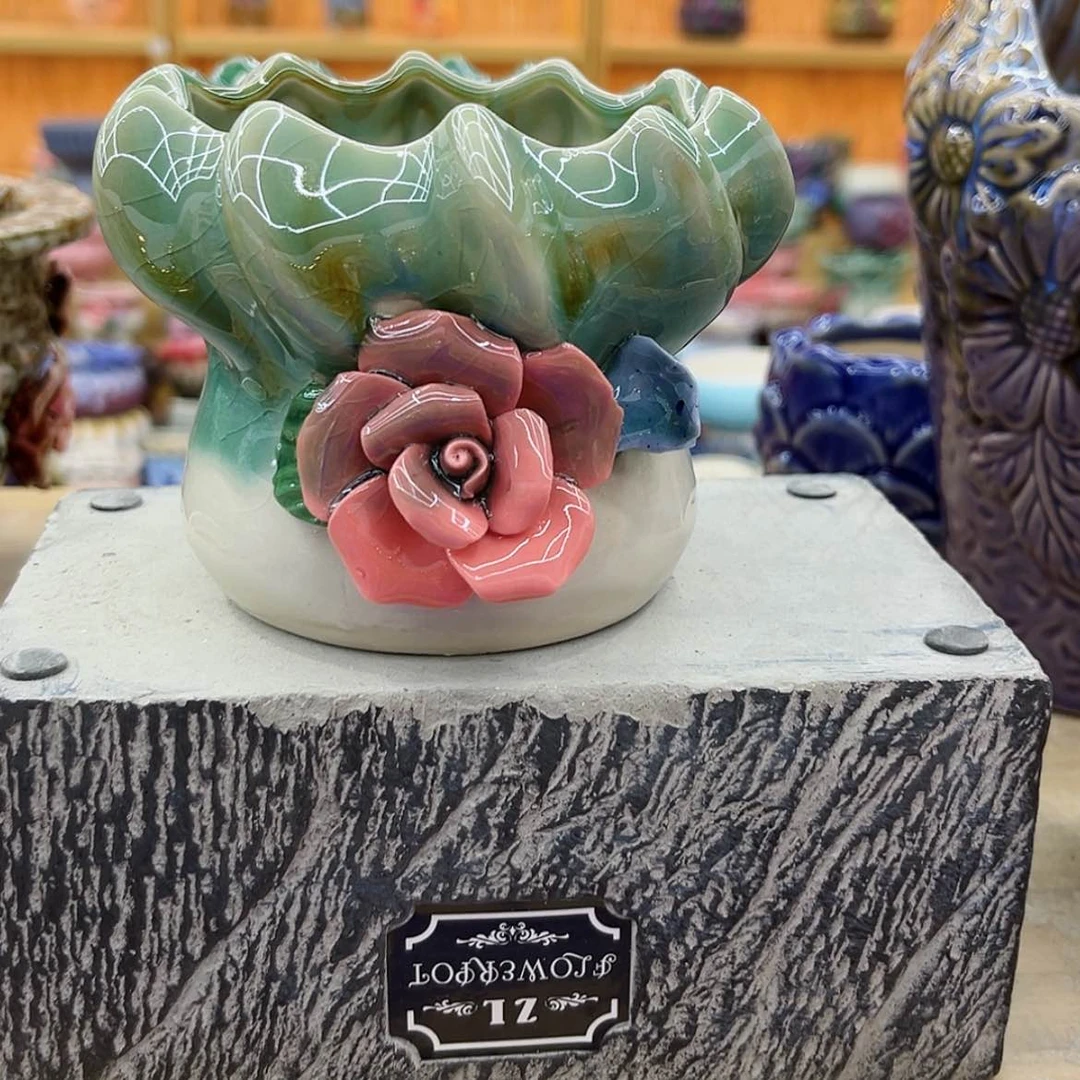 【闪购商品】陶瓷花盆