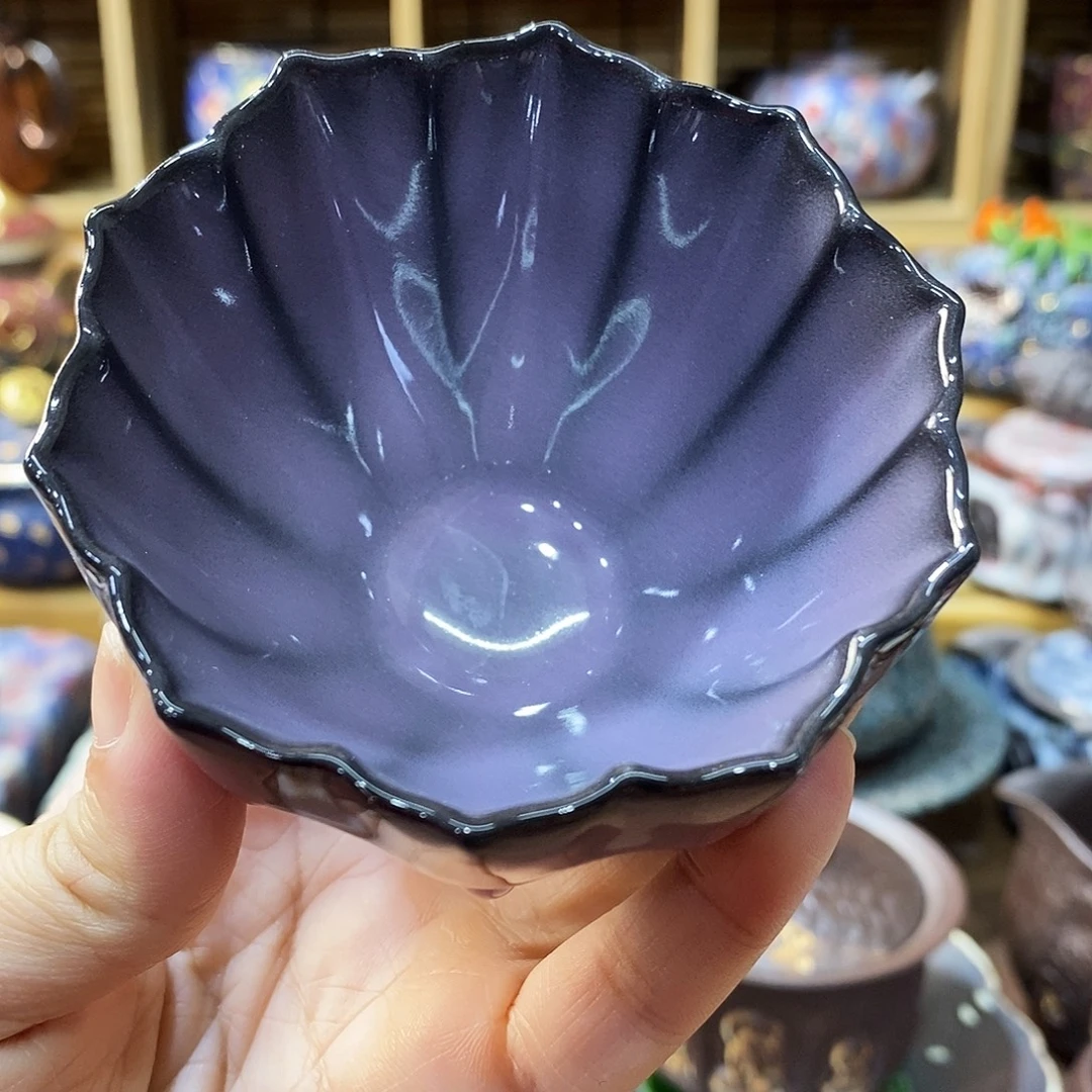 粗陶柴烧志野茶器