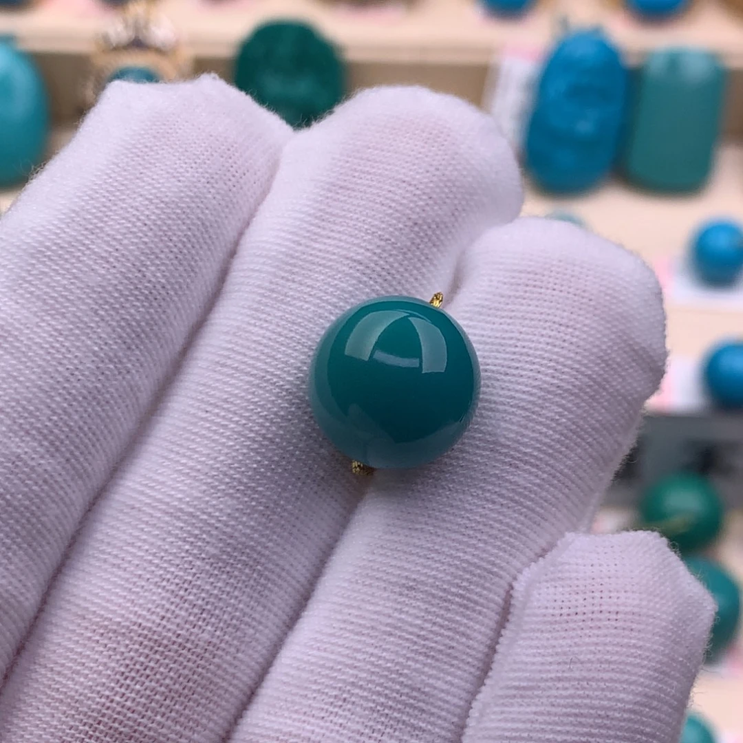 绿松石未镶嵌珠宝奇石12.6