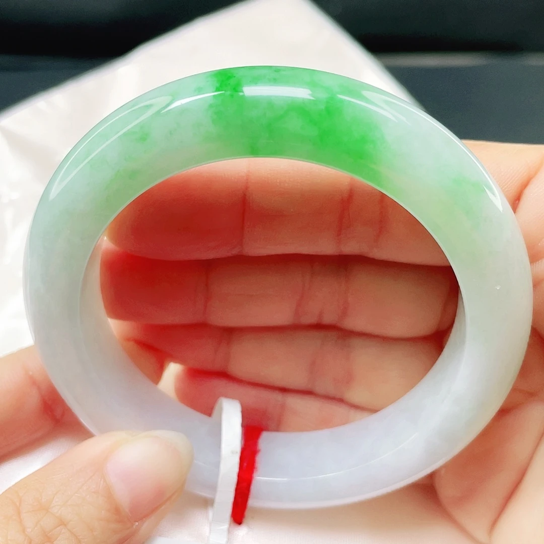 未镶嵌手镯翡翠正圈56.7。018