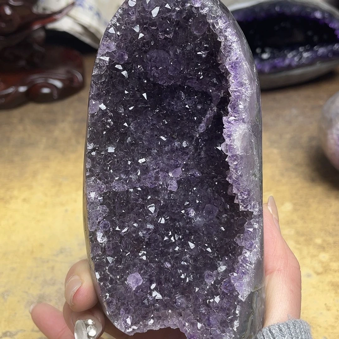 大型摆件（非配饰）紫晶未镶嵌