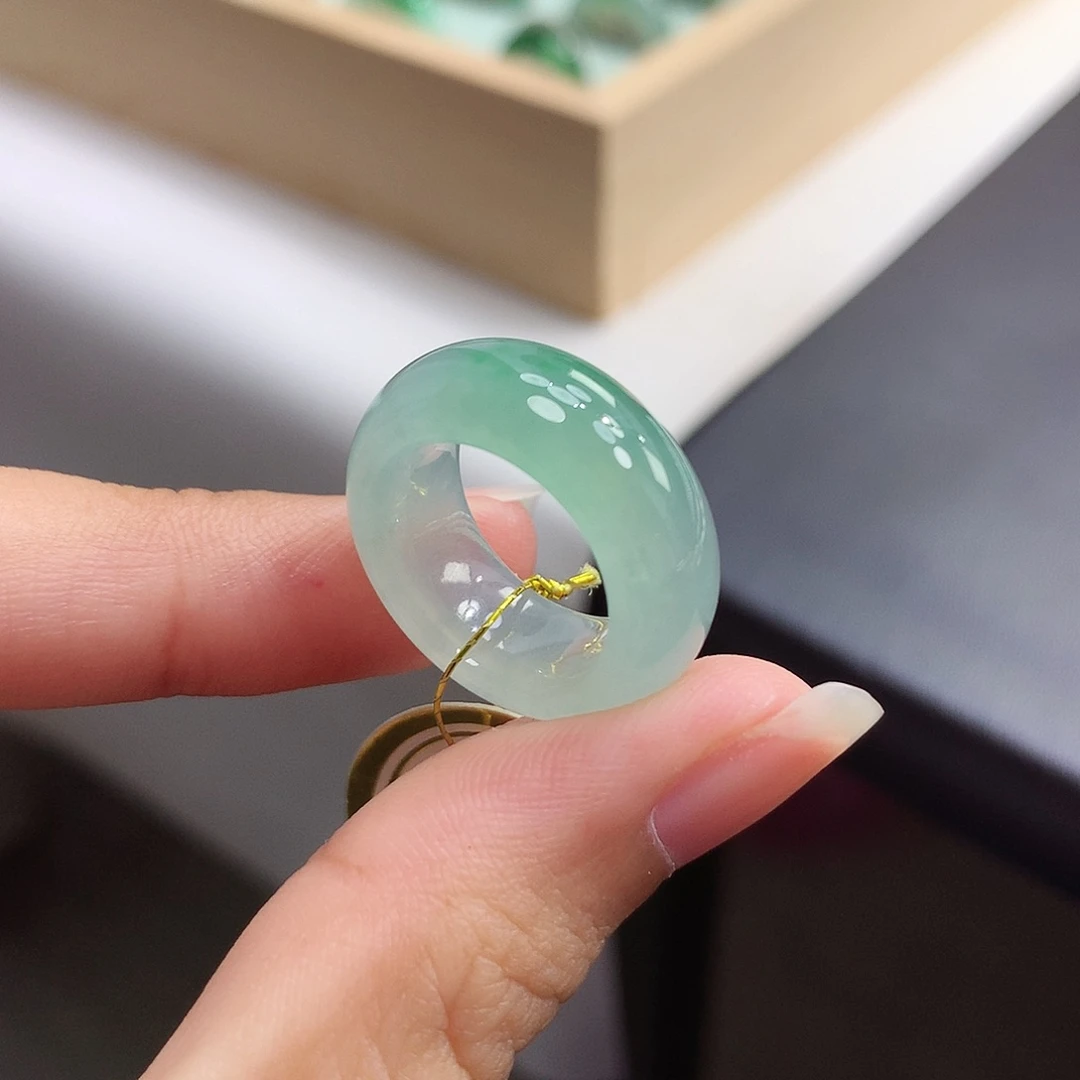 未镶嵌戒指翡翠56圈