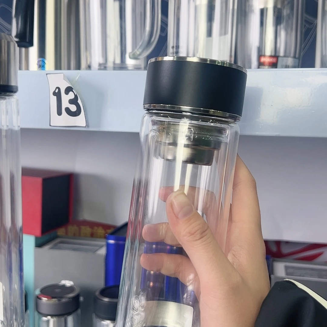 双层320毫升高硼硅茶杯